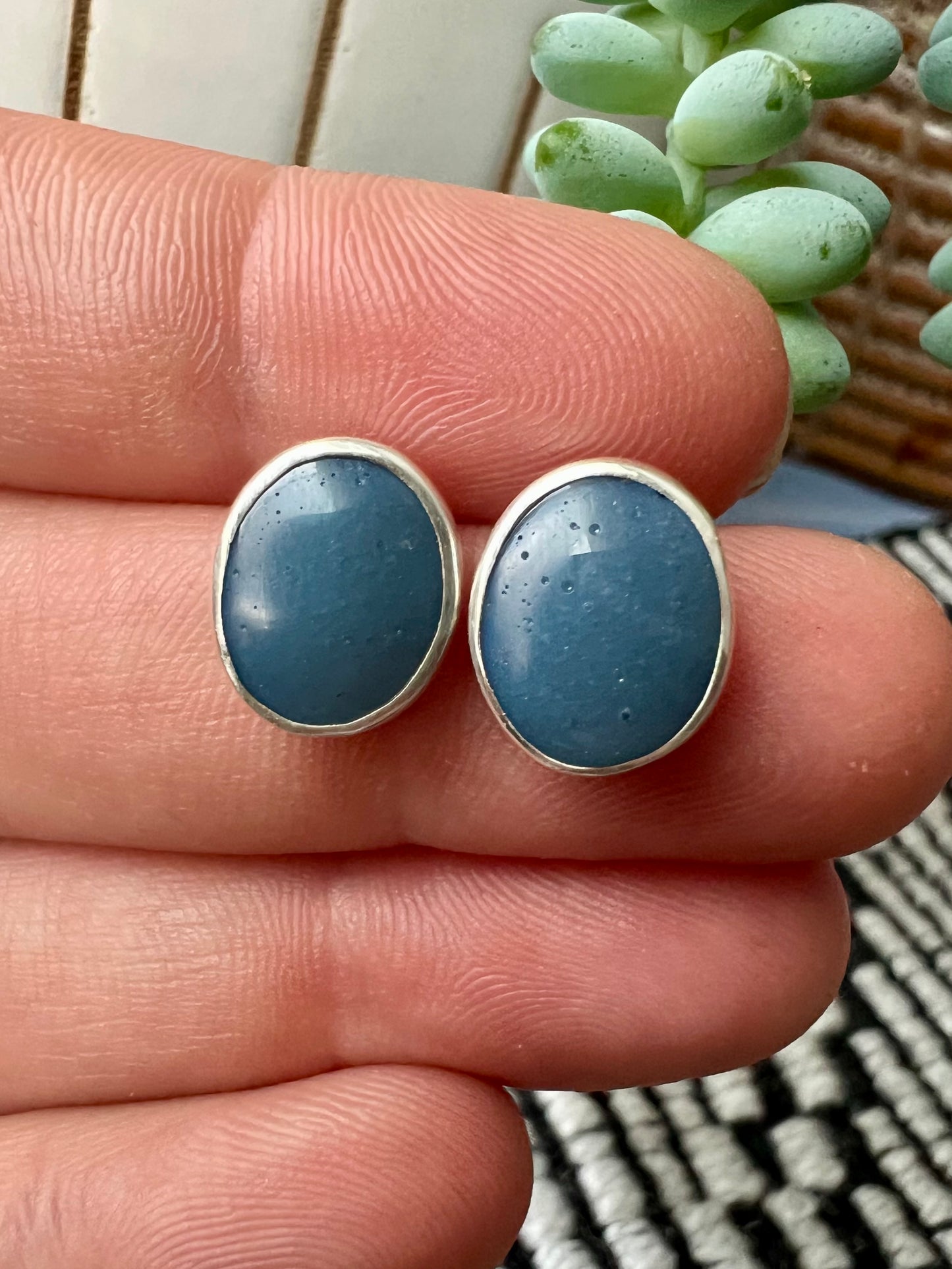 Leland Blue Studs