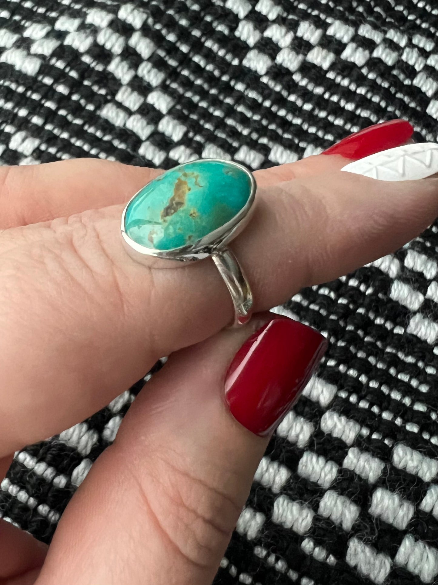 Sonoran Gem Turquoise Ring size 6.75