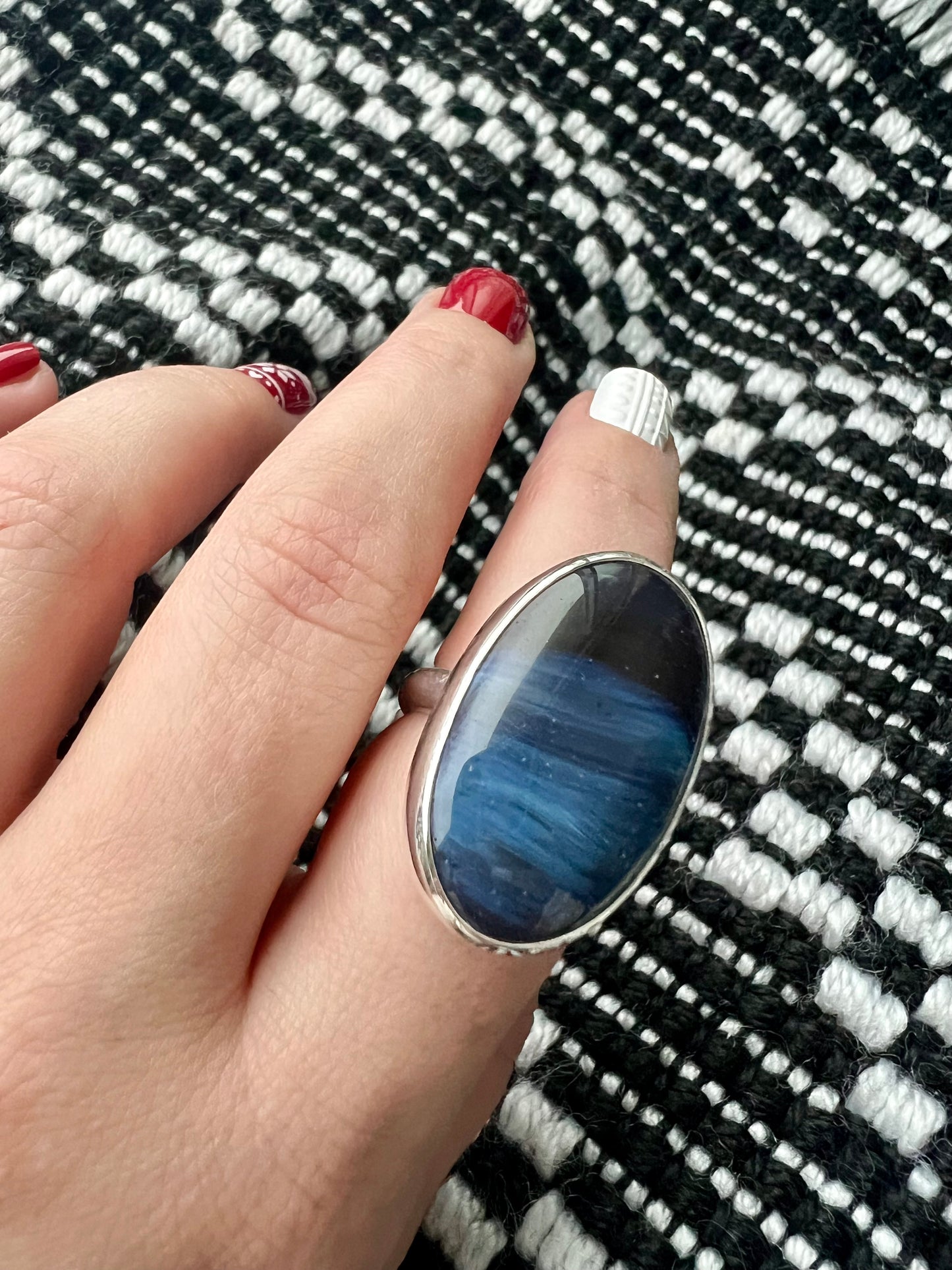 Leland Blue ring size 8