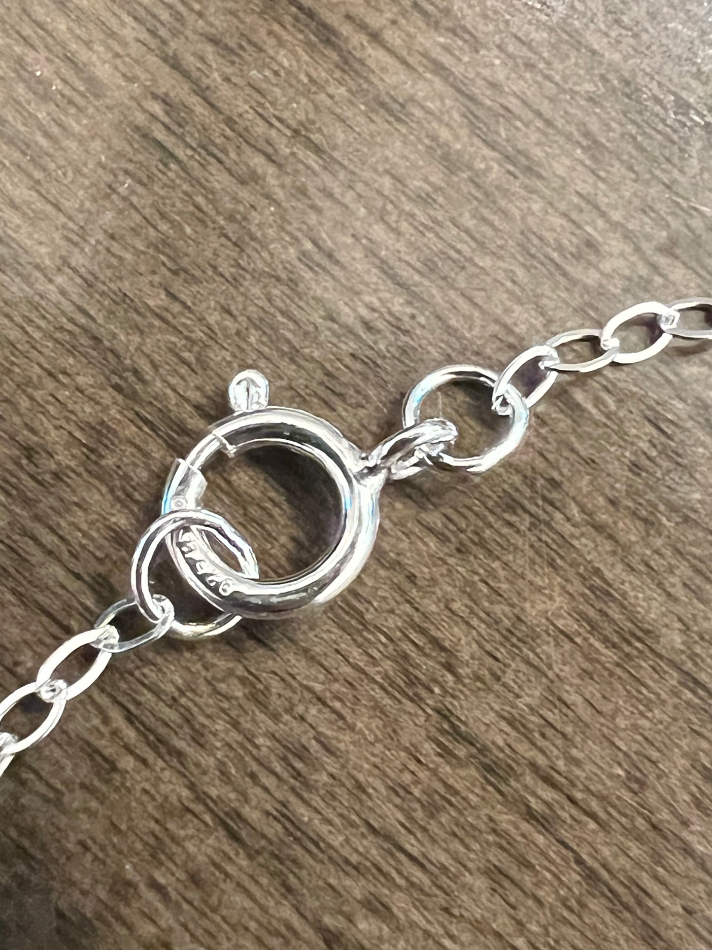 Sterling Silver chain- 16” 1.4mm flat cable