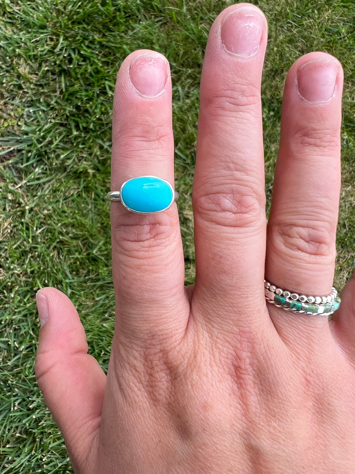 Sleeping Beauty Turquoise ring size 7.25