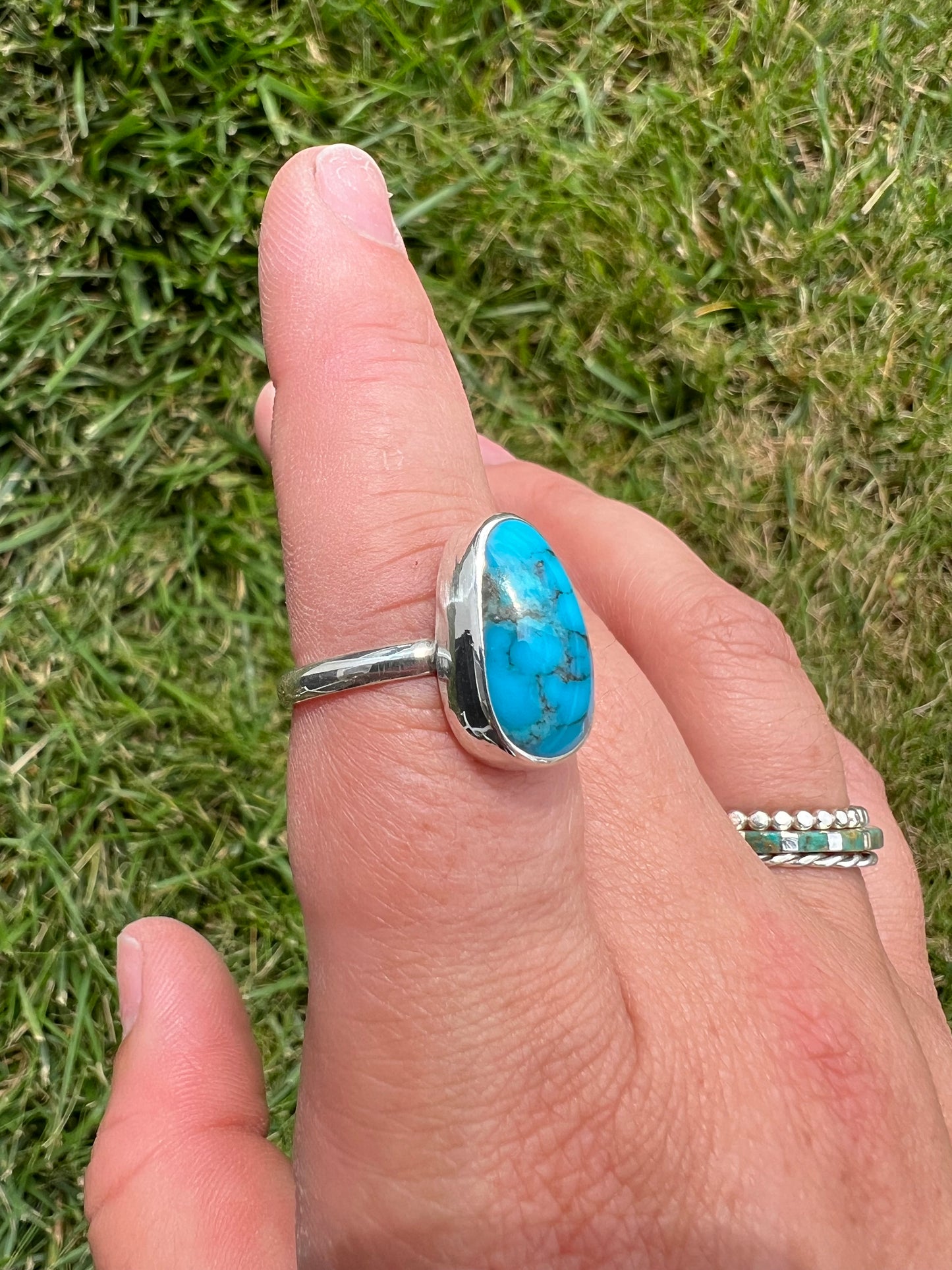 Sleeping Beauty turquoise ring size 9.5