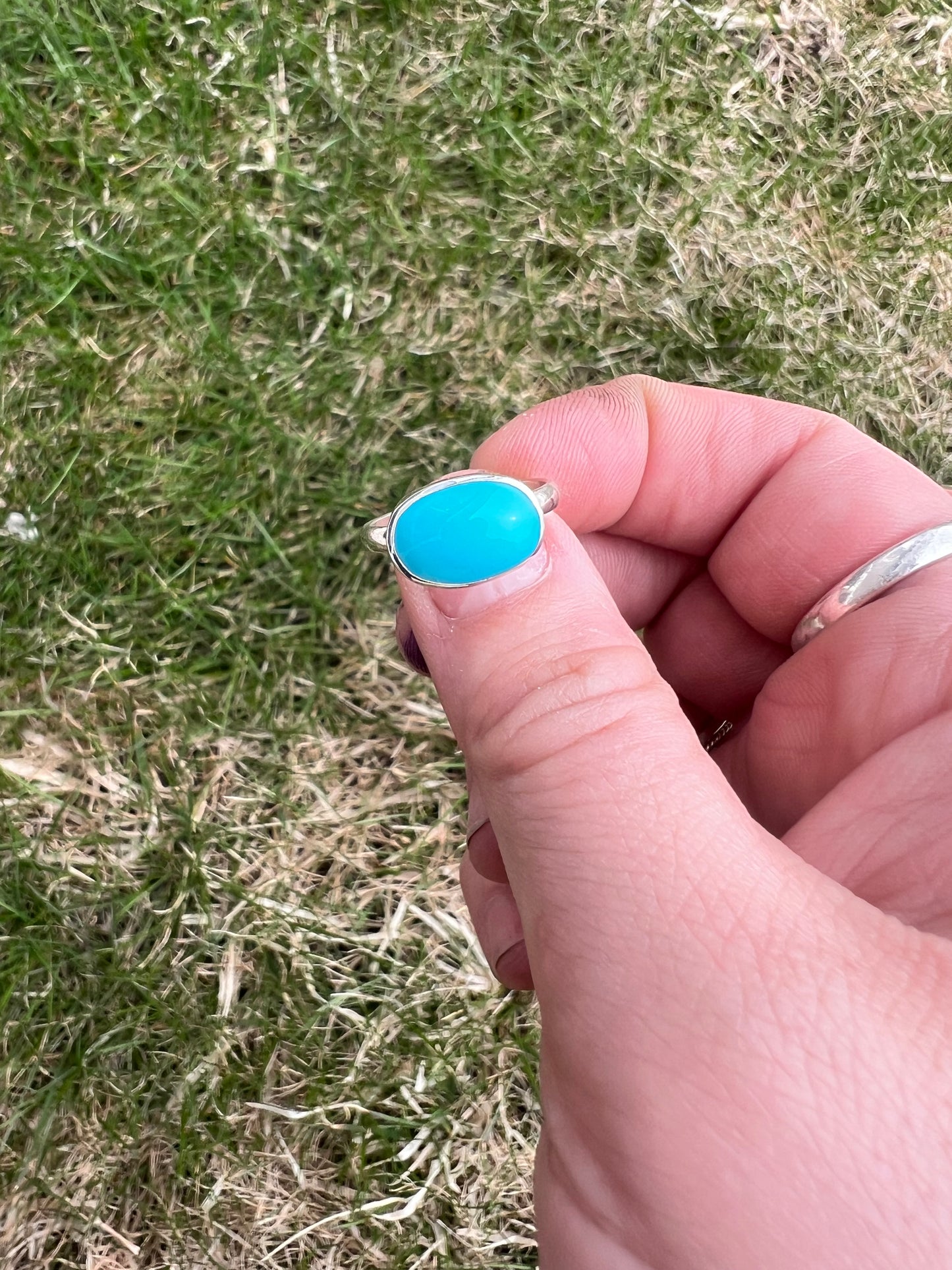 Sleeping Beauty Turquoise ring size 7.25