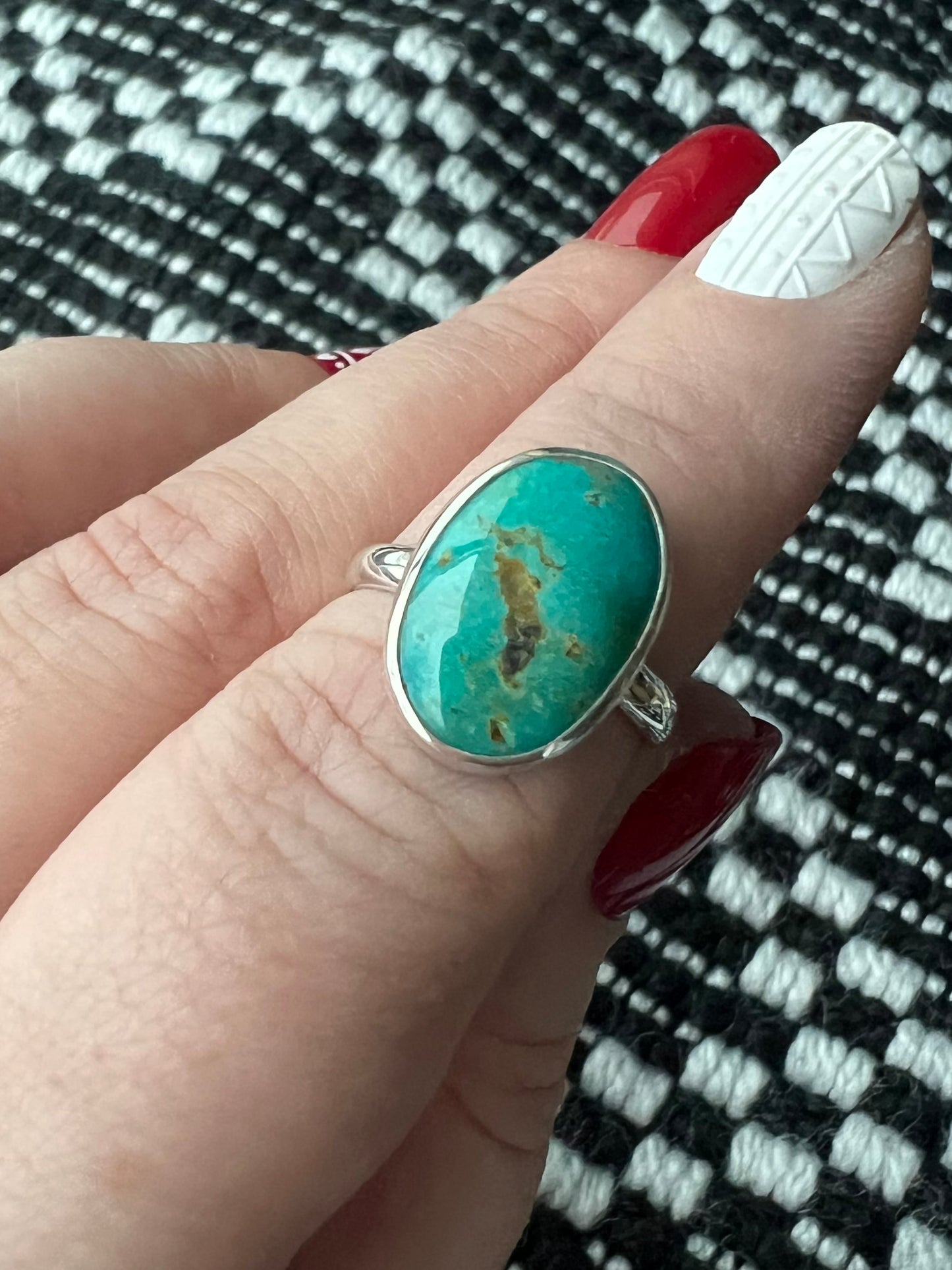 Sonoran Gem Turquoise Ring size 6.75
