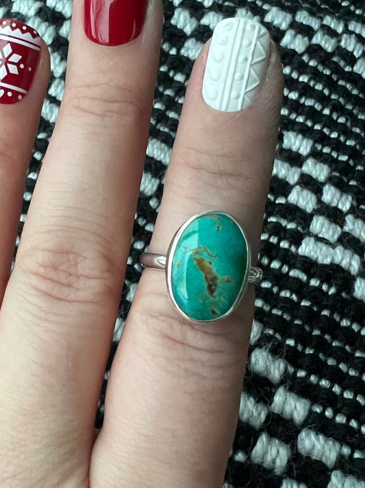 Sonoran Gem Turquoise Ring size 6.75