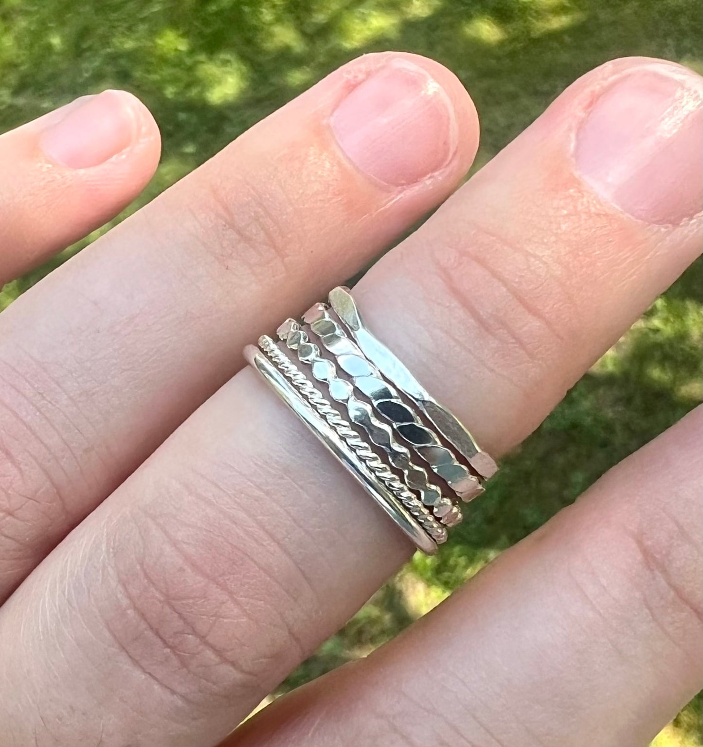 Dainty stacking rings - Made to order