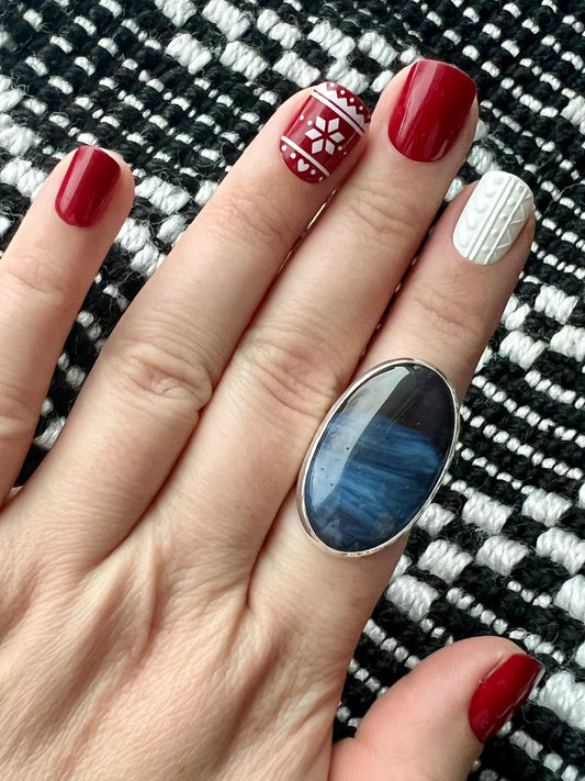 Leland Blue ring size 8