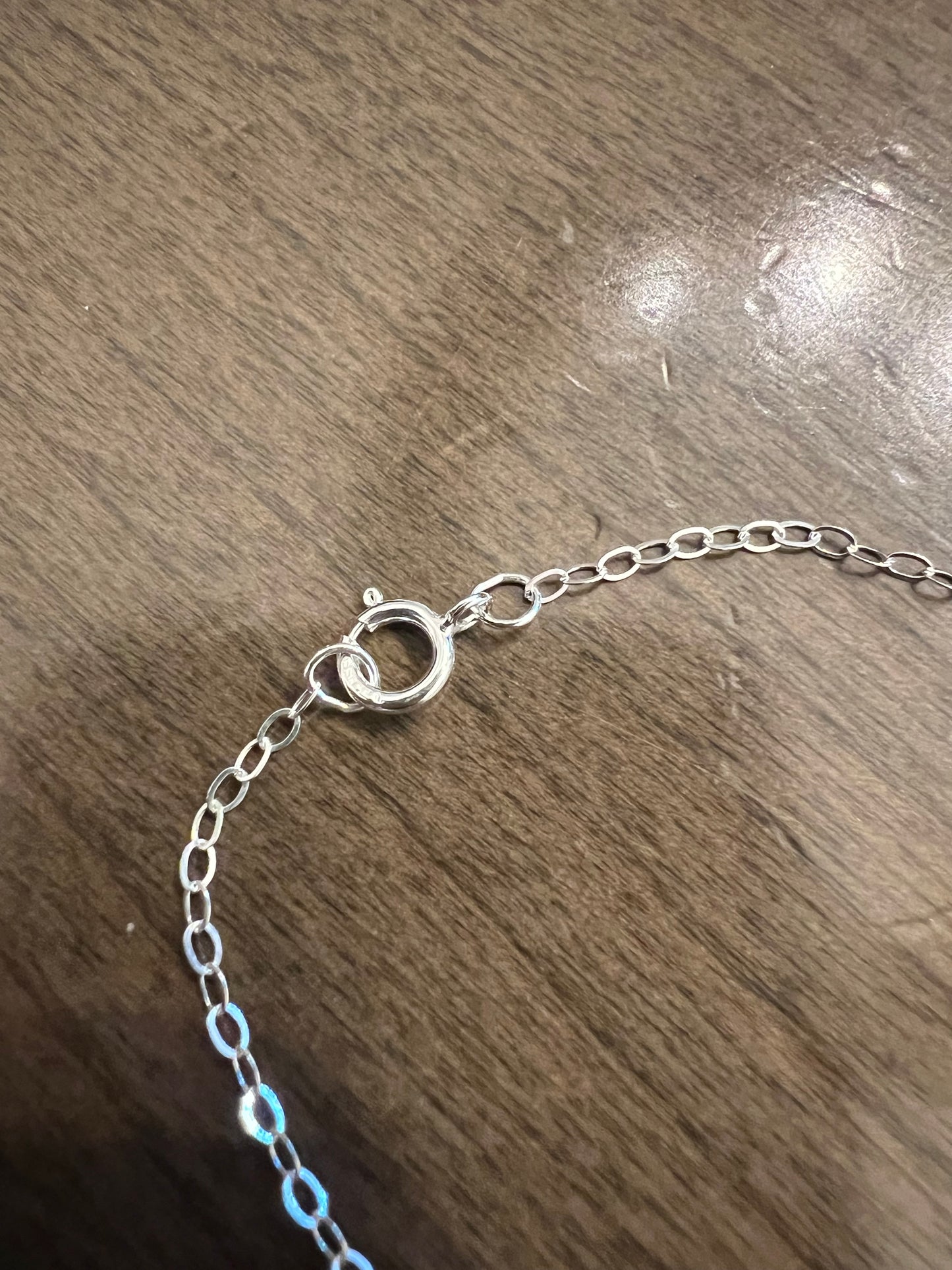 Sterling Silver chain- 18” 1.4mm flat cable