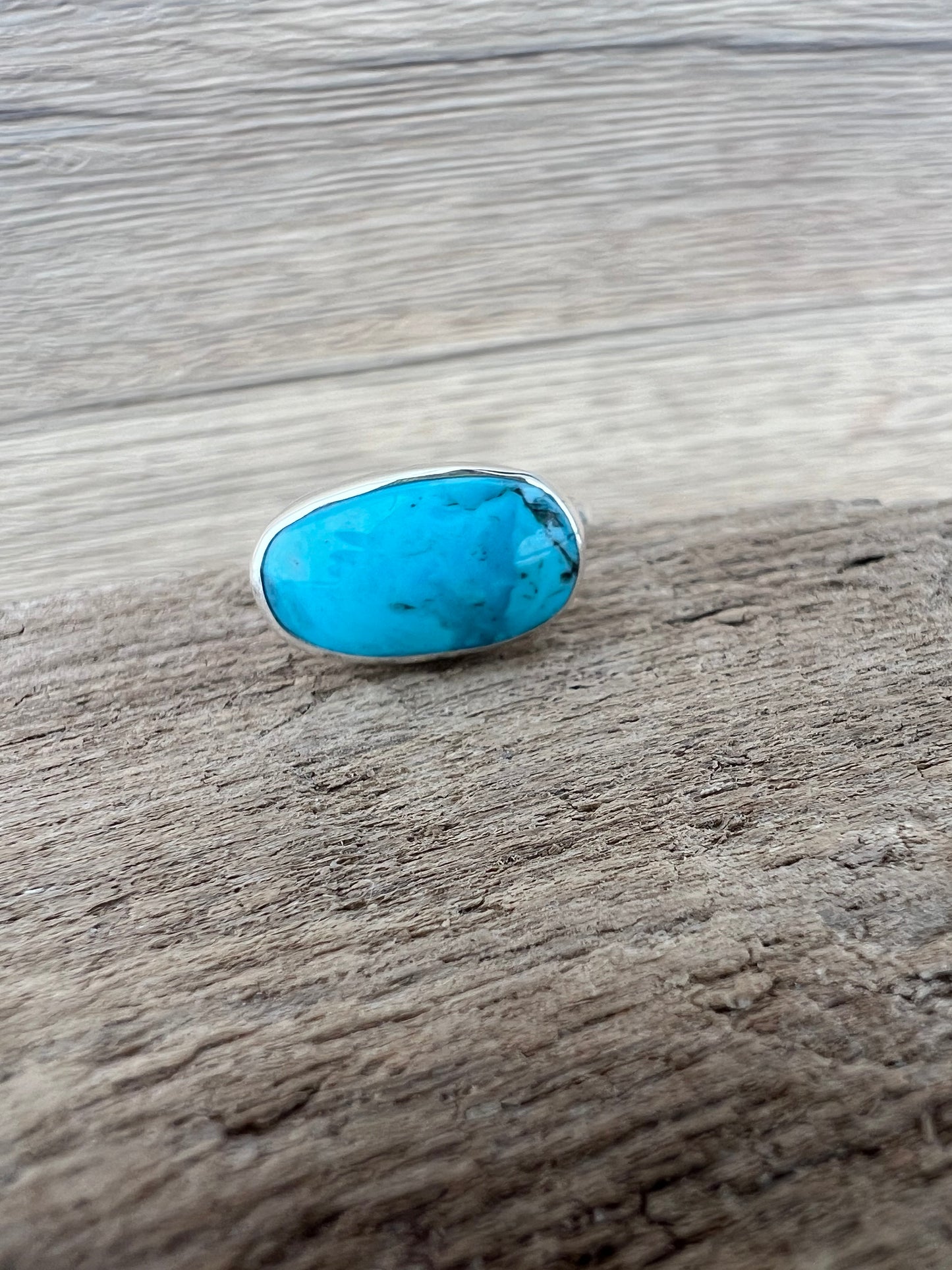 Turquoise ring, size 8