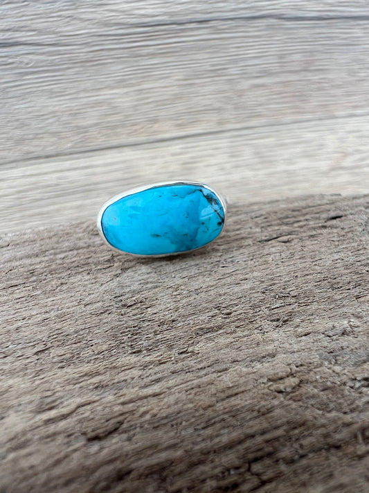 Turquoise ring, size 8