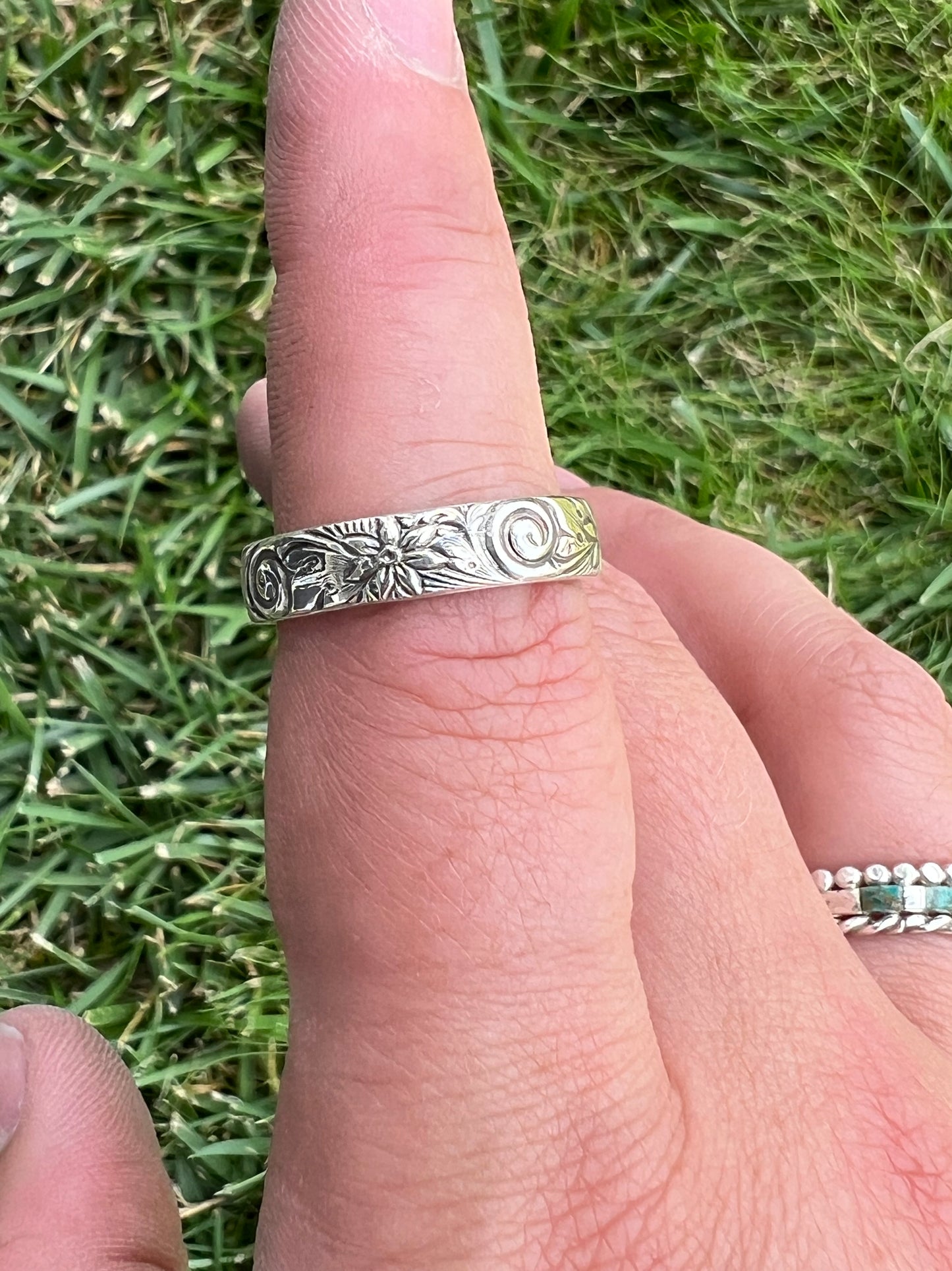Sterling Silver Thick stacking rings - Made to order