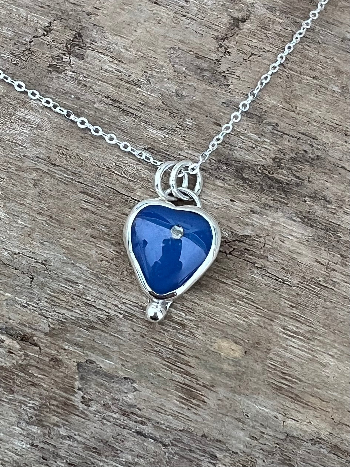 Leland Blue Heart Charm 4