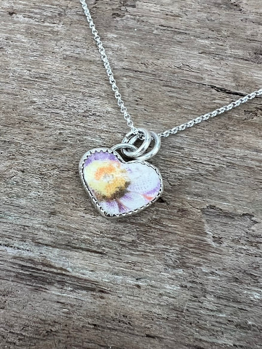 Ceramic Heart Charm 1