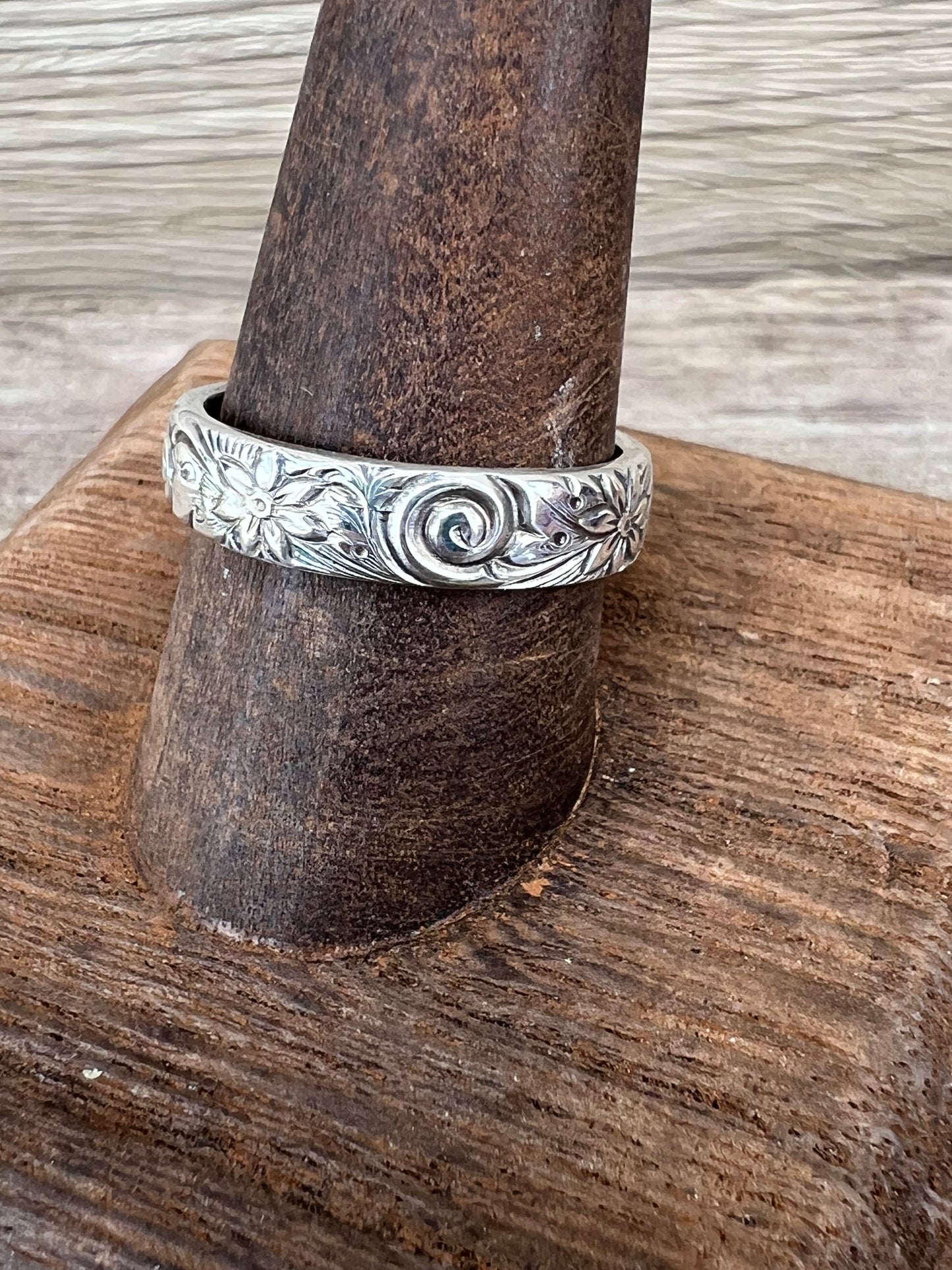 Sterling Silver Thick stacking rings - Made to order