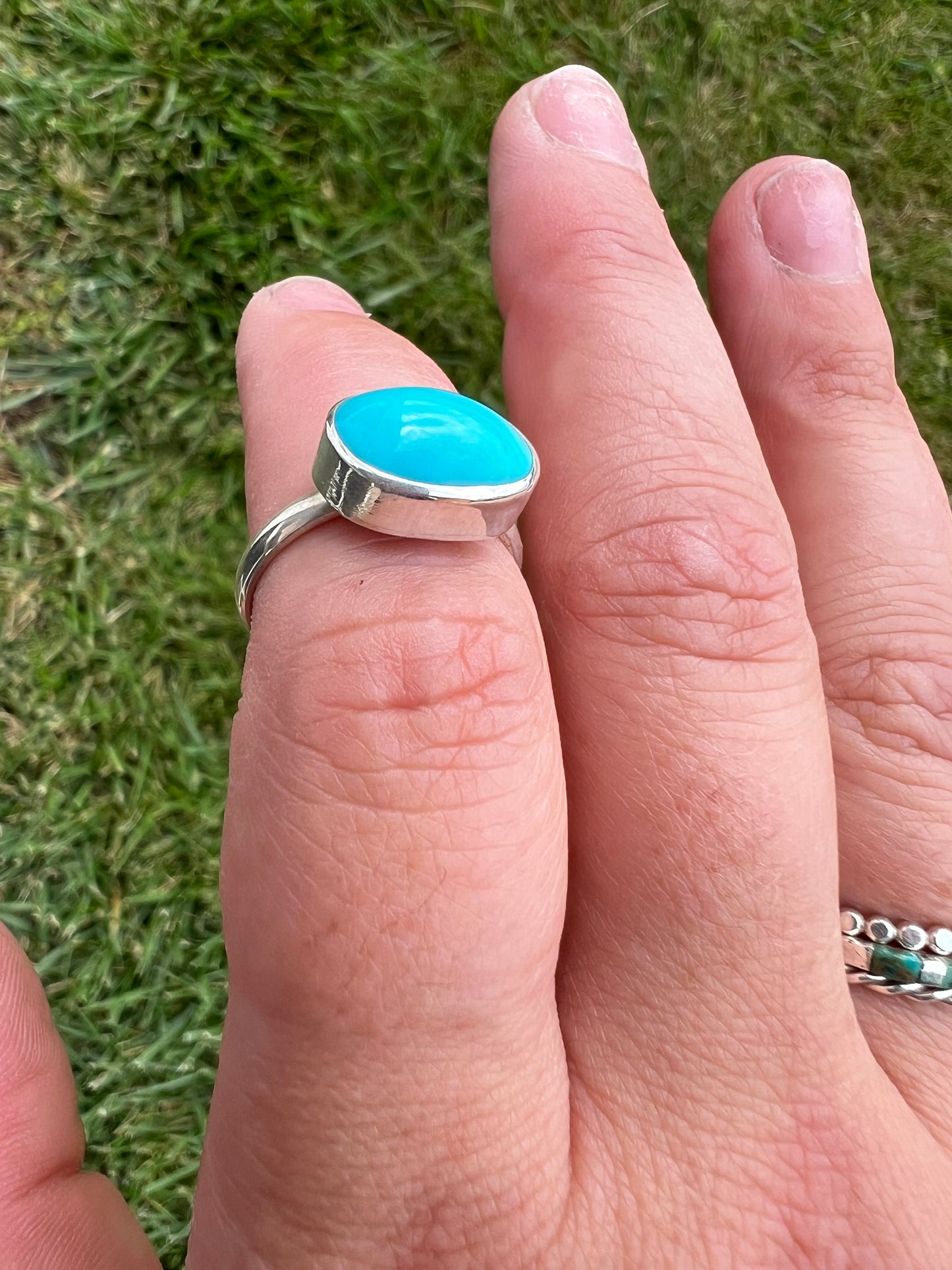 Sleeping Beauty Turquoise ring size 7.25