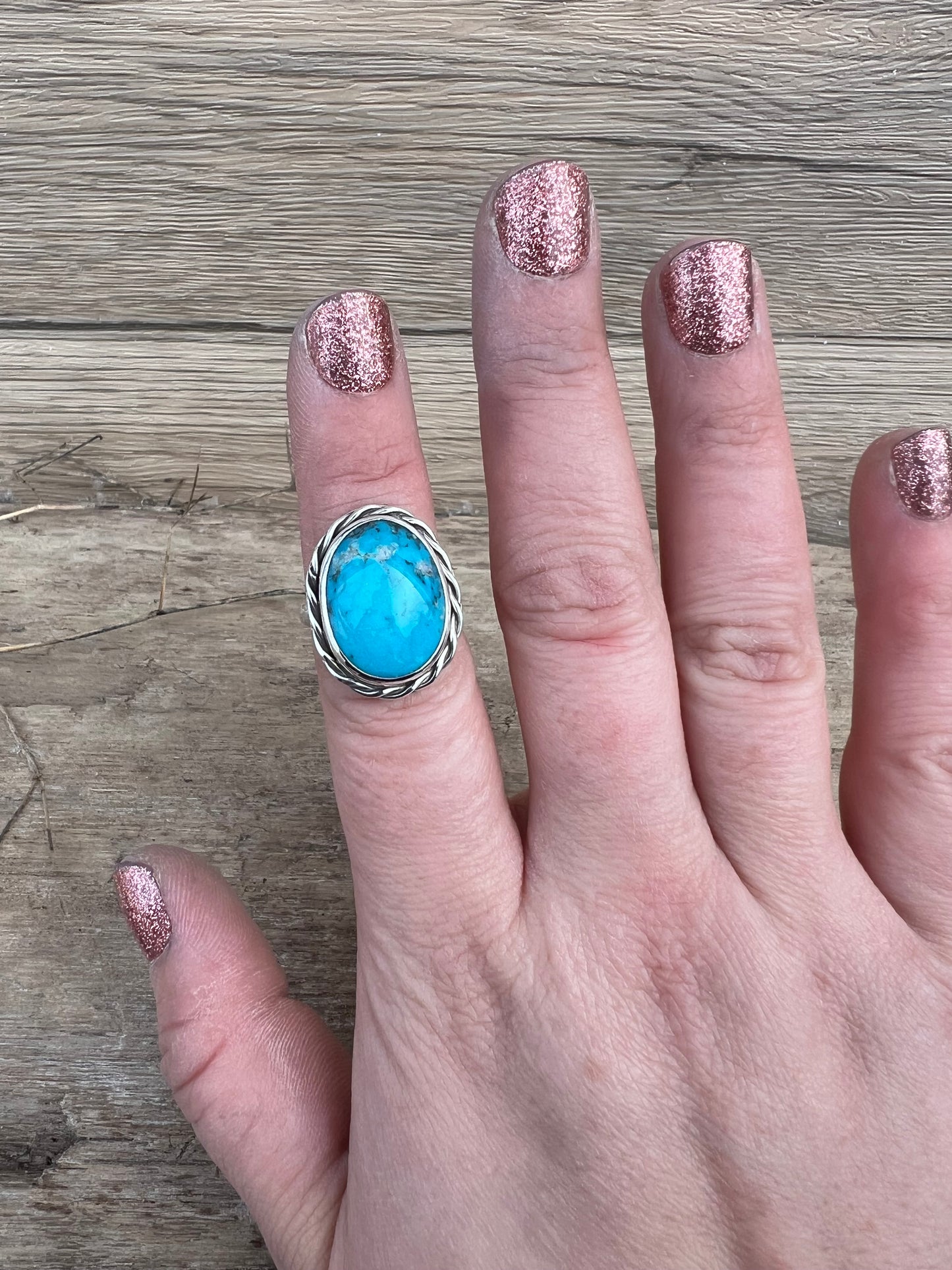 Sleeping Beauty ring size 7