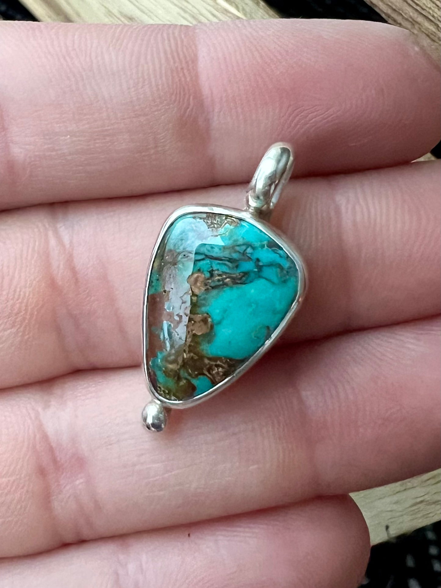 Fox Turquoise pendant