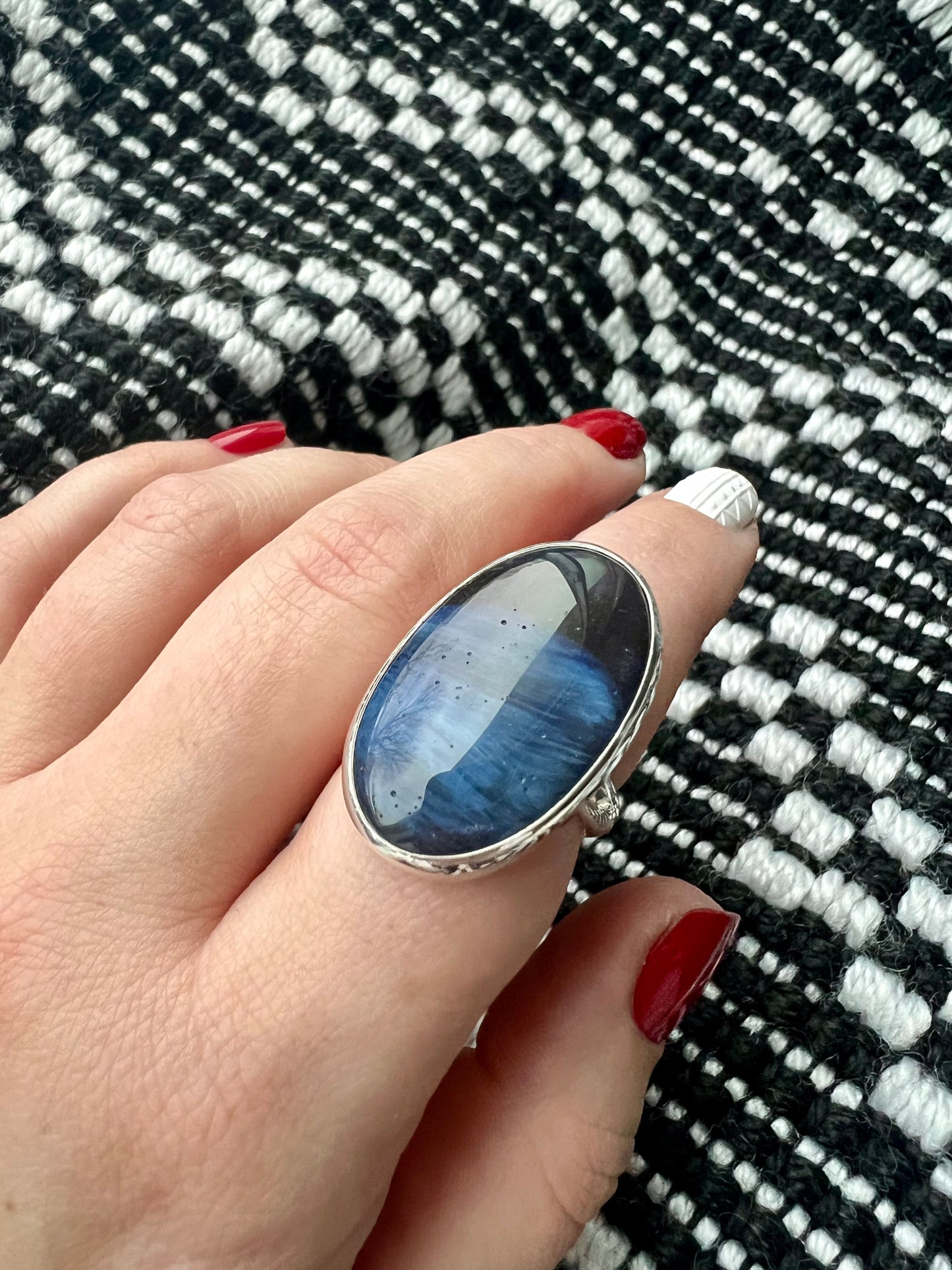 Leland Blue ring size 8