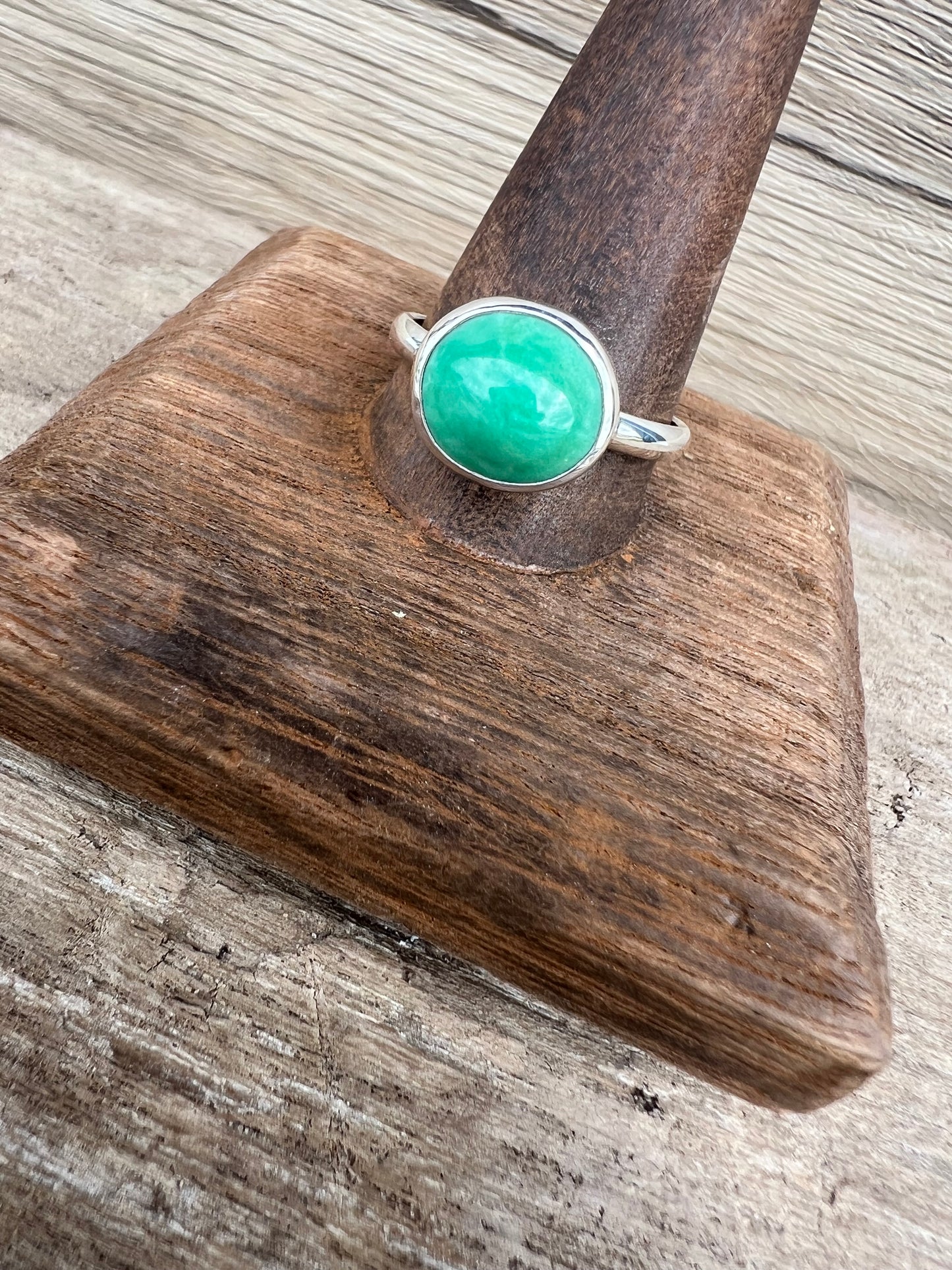 Lucin Variscite ring size 11.75