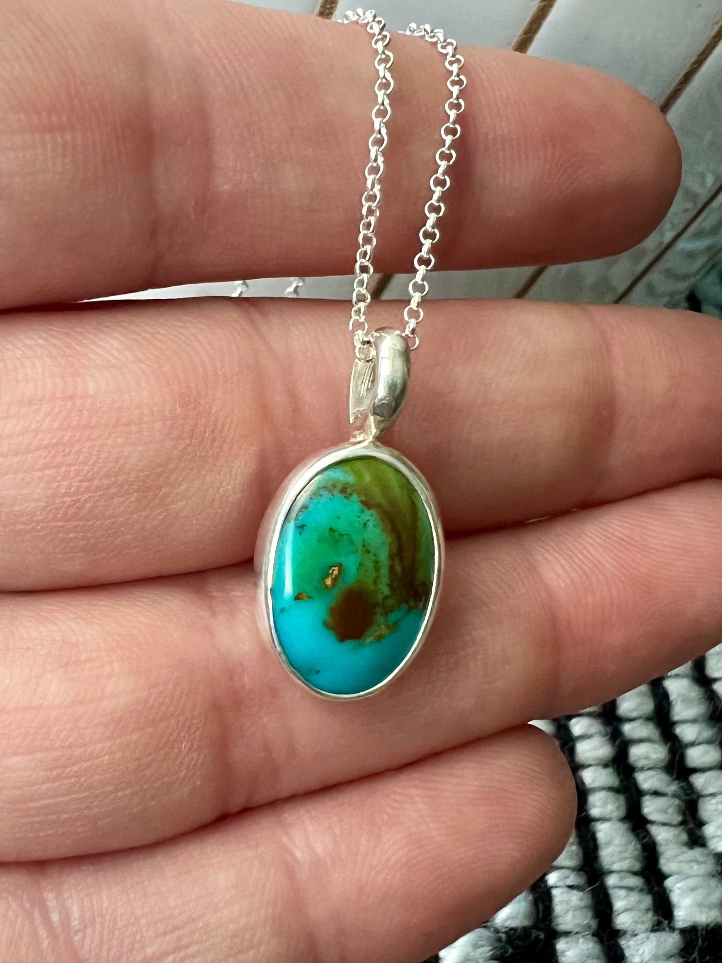 Sonoran Gem Turquoise Pendant