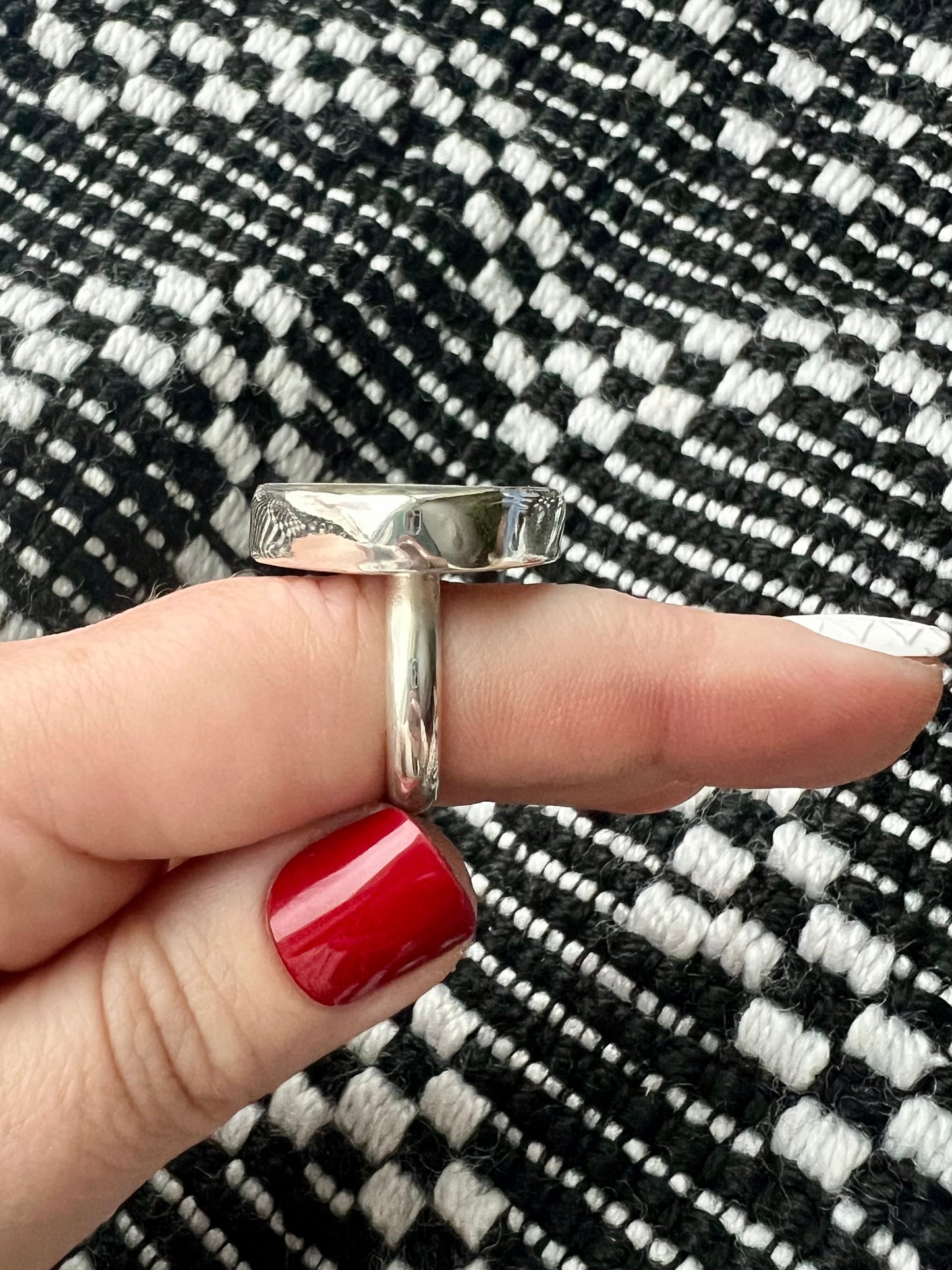 Petoskey Stone ring size 7.5