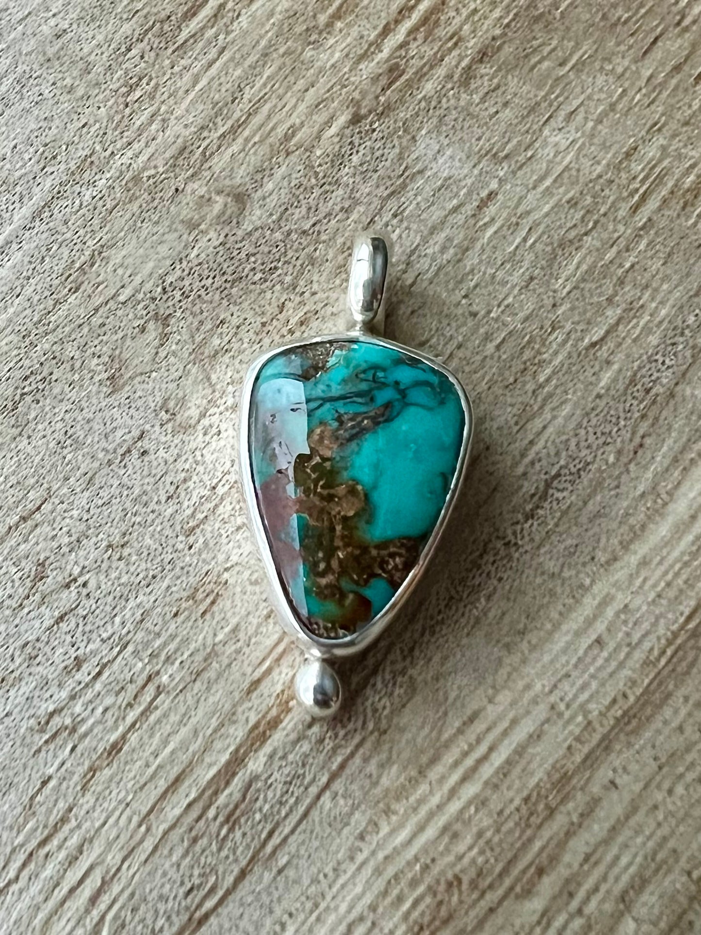 Fox Turquoise pendant