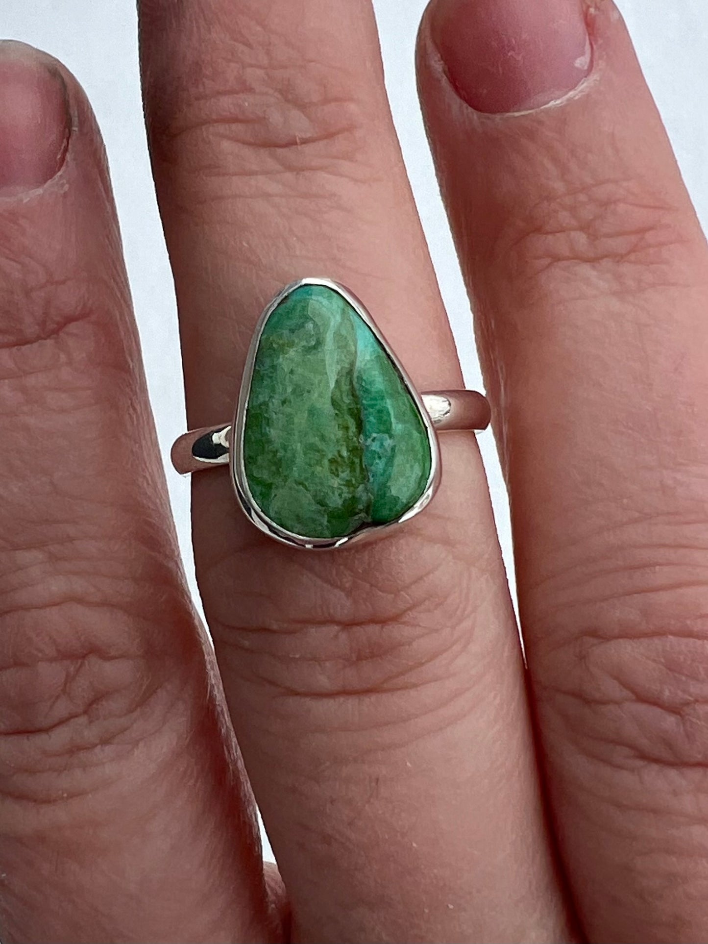 Turquoise ring, size 8.5