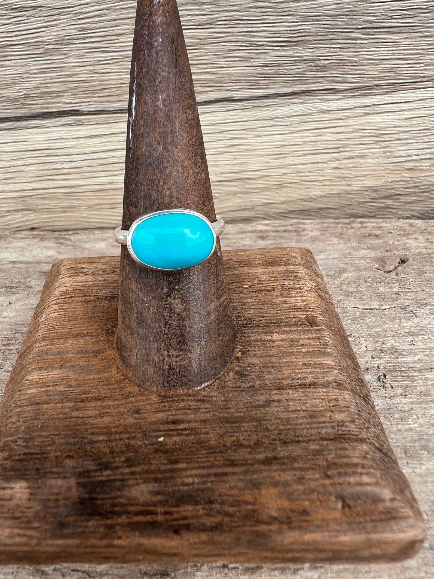 Sleeping Beauty Turquoise ring size 7.25