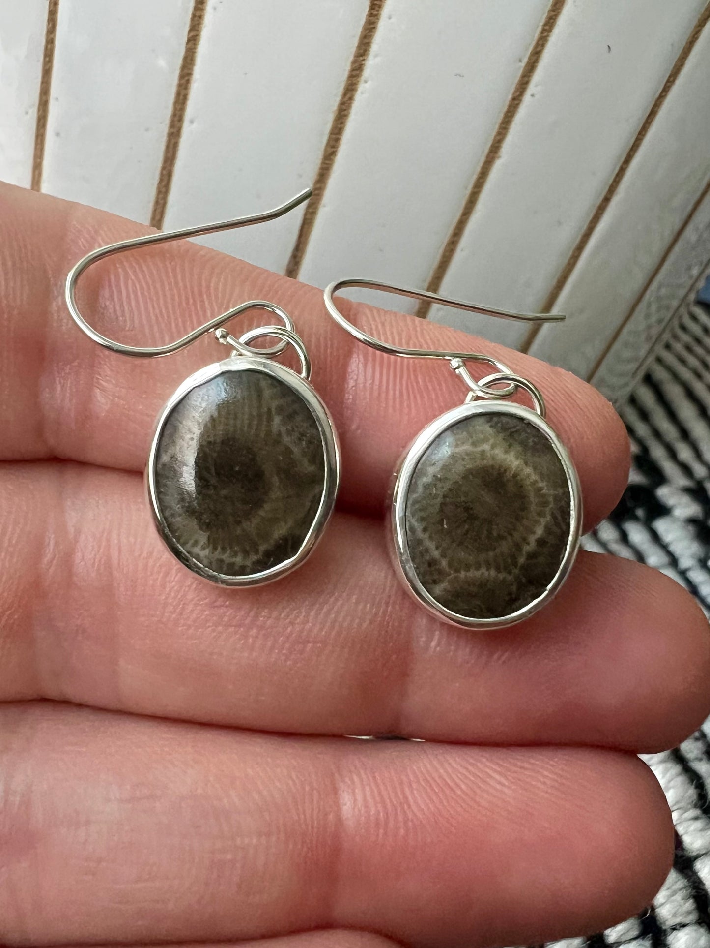 Petoskey Stone Dangles 1