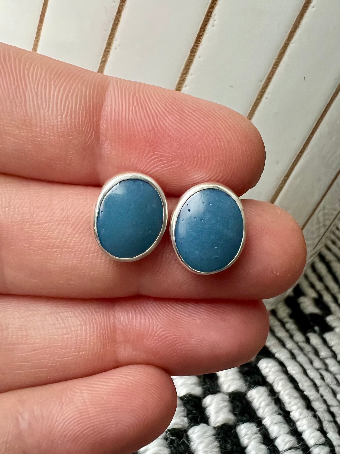 Leland Blue Studs